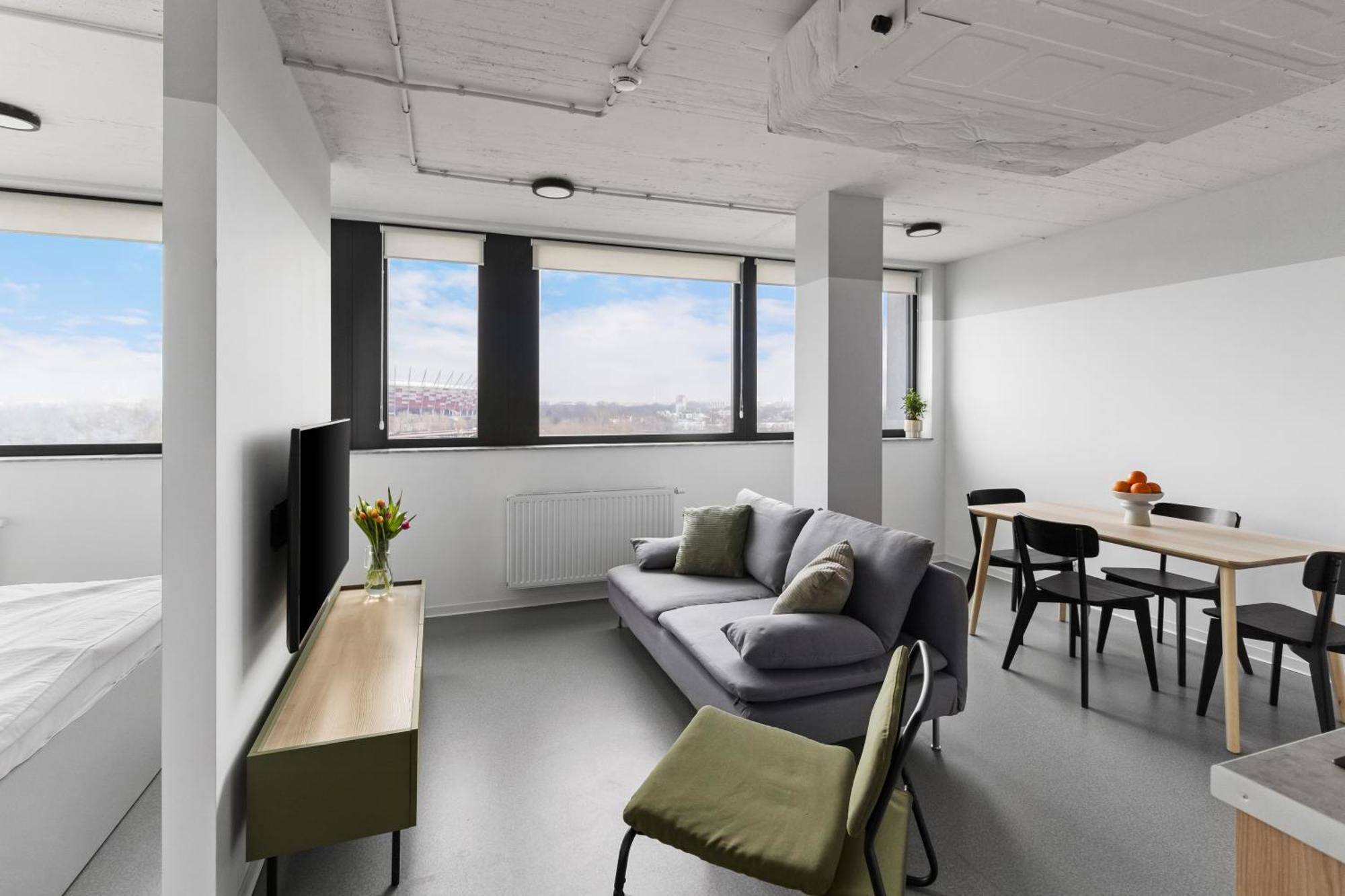 Zeitraum Solec Aparthotel Varsó Kültér fotó